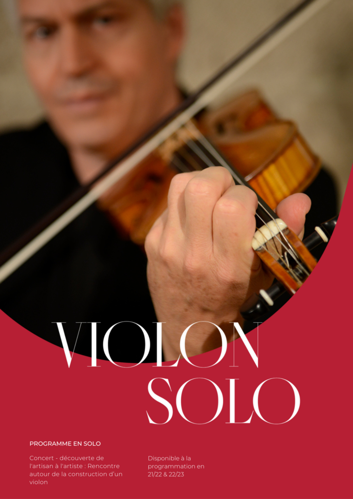 Programme "Violon Solo" - Folies françoises