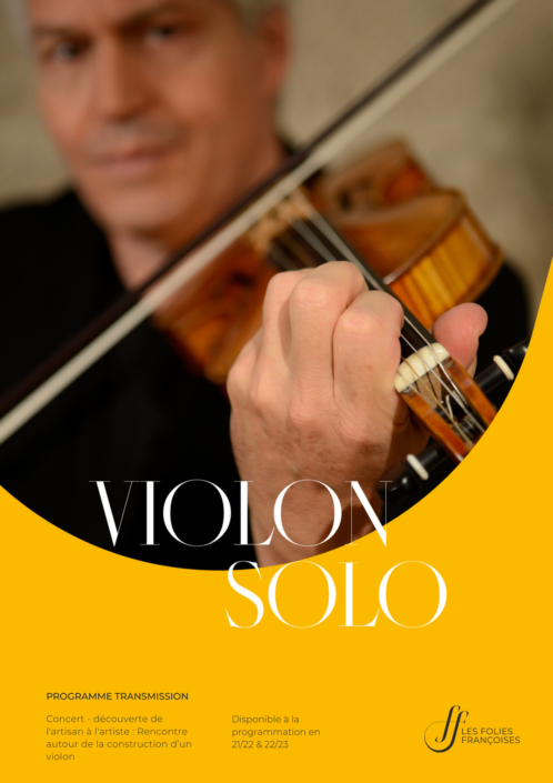 Programme "Violon Solo" - Folies françoises